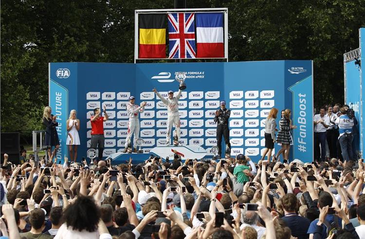 Formula E crowns its first champions in London