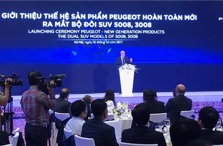 PSA Group rolls out Peugeot 3008 and 5008 SUVs in Vietnam