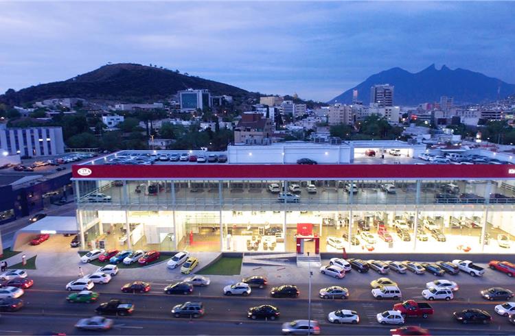 Kia Motors opened 25 new dealers in 21 new cities in Mexico this week. It is targeting a 5% market share and sales of 100,000 units annually in Mexico by 2020.