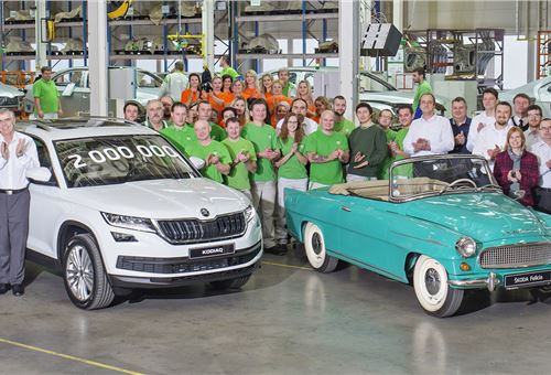 Skoda reaches two million production milestone at Kvasiny plant