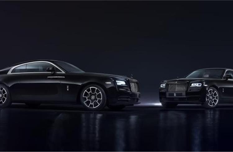 Rolls-Royce reveals Black Badge Ghost and Wraith models at Geneva