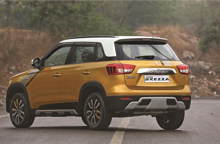 The Vitara Brezza, Maruti's first-ever compact SUV, is along with the Baleno giving a new charge to monthly sales.