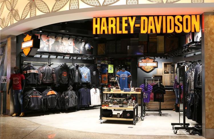 Harley-Davidson opens merchandise showroom at T2 airport in Mumbai