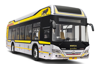 The Tata Starbus Hybrid Electric Bus runs on dual power, i.e. diesel and electric and is economically viable, safe and environmentally friendly.