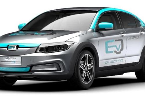 Qoros 350km range EV concept revealed