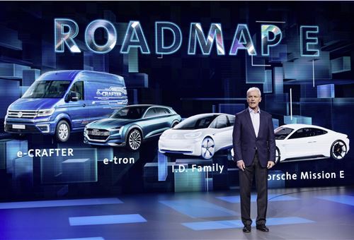 VW Group to invest 34 billion euros in e-mobility, AD, digital networking