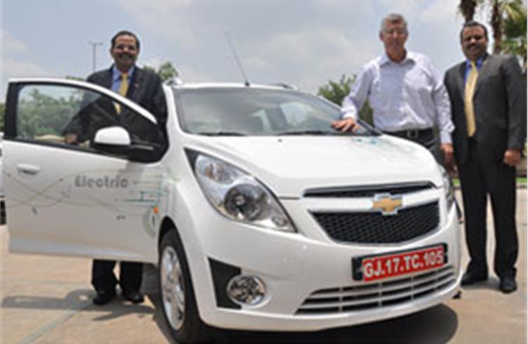 GM India showcases Beat electric