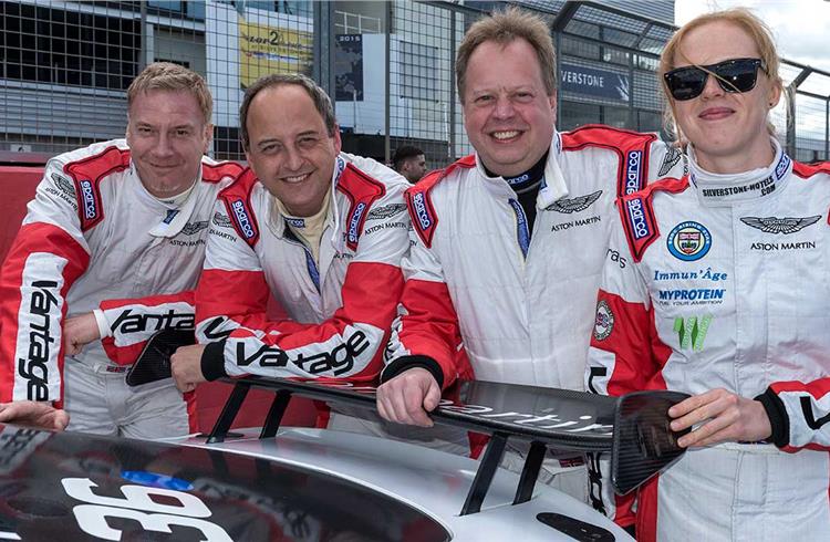 Aston Martin CEO’s maiden racing outing comes up trumps