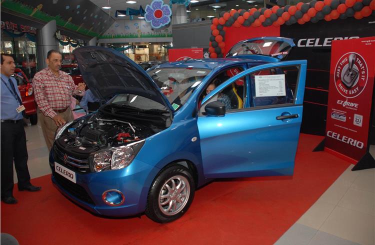The Celerio sold a total of 68,143 units in FY2014-15.