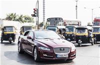 Jaguar puts new 2016 XJ to the test in Mumbai Dabbawalla Delivery Challenge