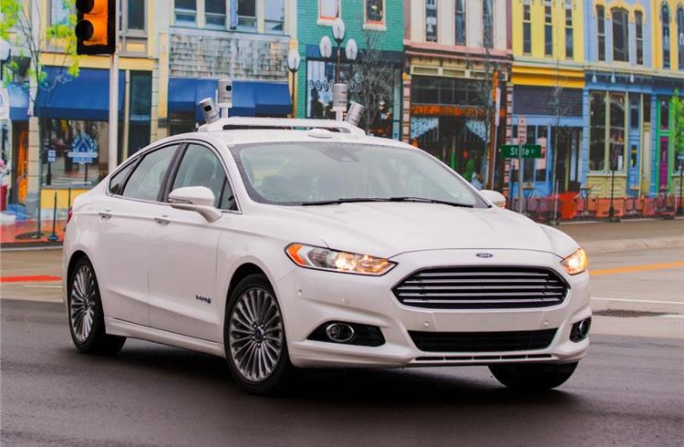 Ford is one of the largest car brands testing autonomous cars in California