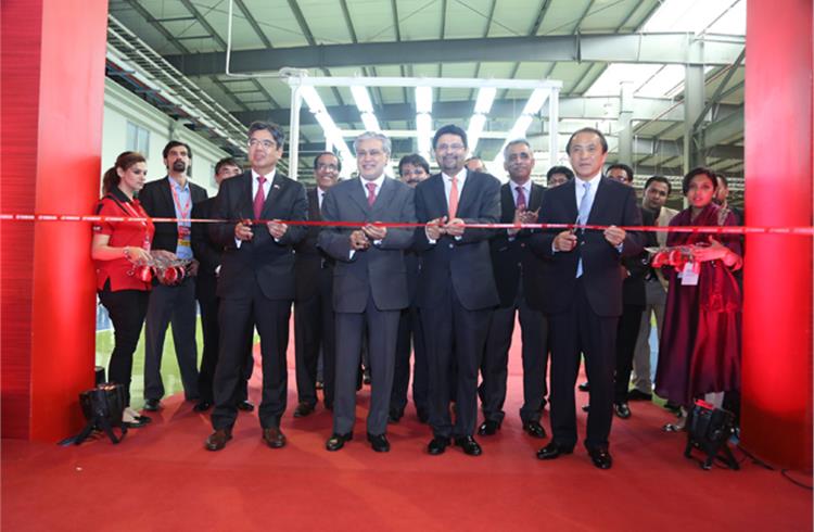 The new manufacturing plant was opened on April 27.