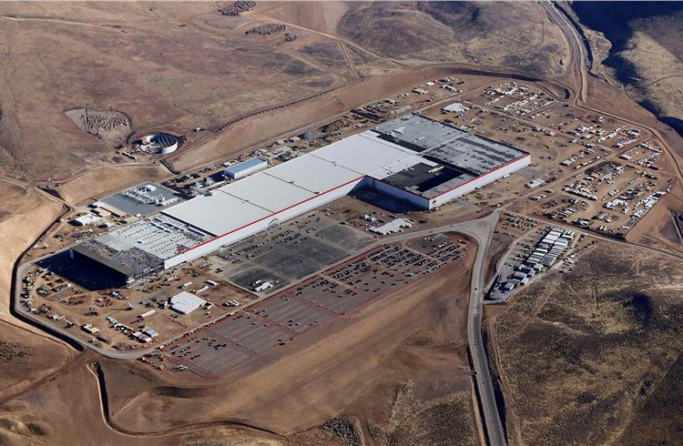 Tesla and Panasonic begin battery cell production at the Gigafactory