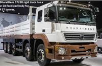 Daimler displays Made-in-India BharatBenz 3723R, Fuso TV-R, Mercedes-Benz schoolbus at IAA 2016