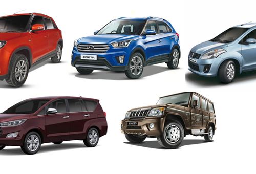 INDIA SALES: Top 5 Utility Vehicles in December 2016