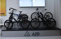 The A2B bikes from Hero Electric's UK subsidiary.