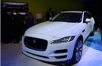 Jaguar unveils connected F-Pace at CES