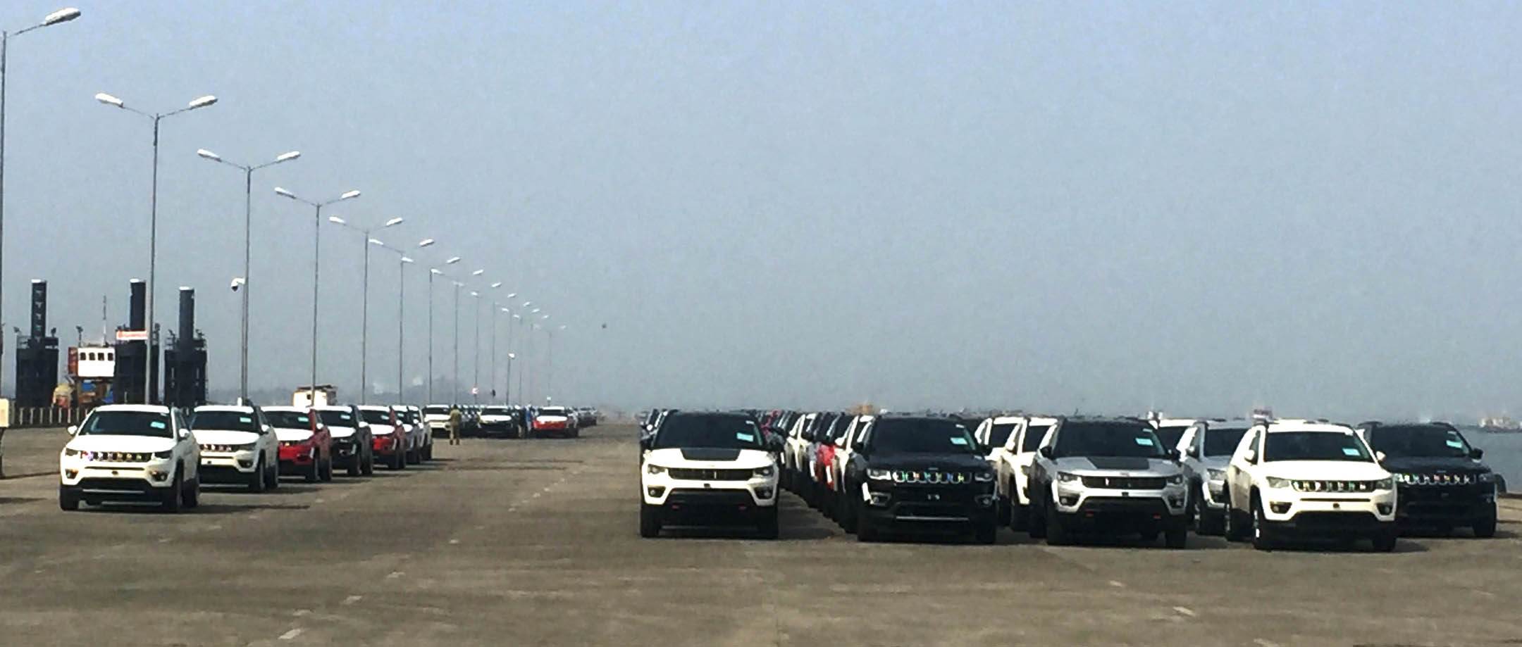 first-batch-of-the-jeep-compass-at-bombay-port-trust-ready-to-be-shipped-to-japan-and-australia-2