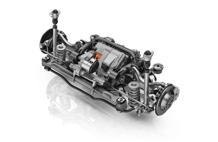 The fully modular ZF mSTARS-System, combining axle, drive and intelligent chassis
