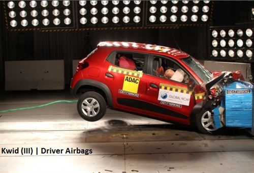 Global NCAP's crash test of Renault Kwid, Mahindra Scorpio, Maruti Suzuki Eeco, Celerio & Hyundai Eon