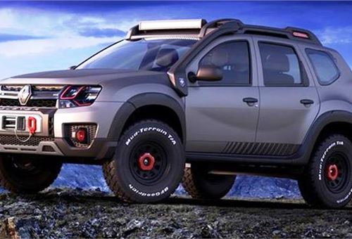 Renault showcases Duster Extreme, Kwid Outsider and Kaptur at Sao Paulo