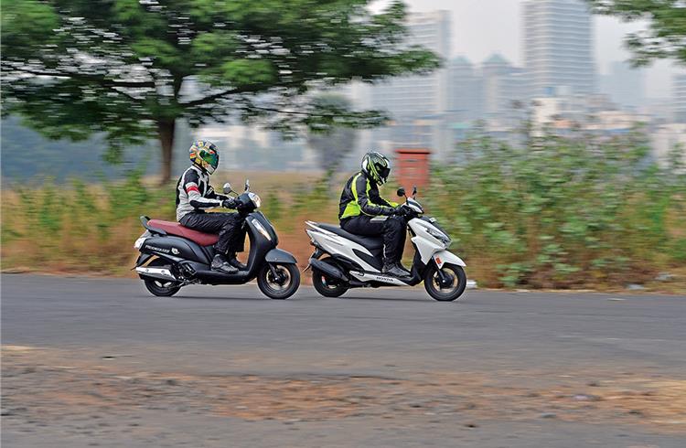Suzuki Access, which spearheaded the premium scooter market, and the recently launched Honda Grazia are the best-selling 125cc scooters in India.