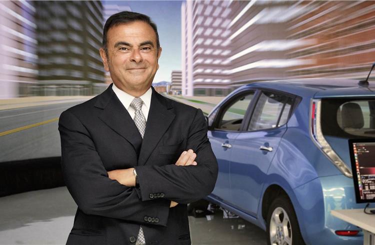 Carlos Ghosn: The main obstacles to bigger acceptance of EVs is increased charging infrastructure, cheaper batteries and overall price.