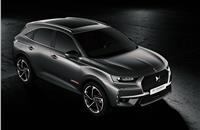 Semi-autonomous systems will be offered on the DS 7 Crossback when it launches next year.