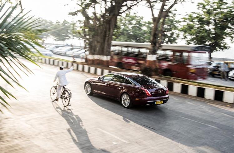 Jaguar XJ | Racing the Dabbawalla in Mumbai