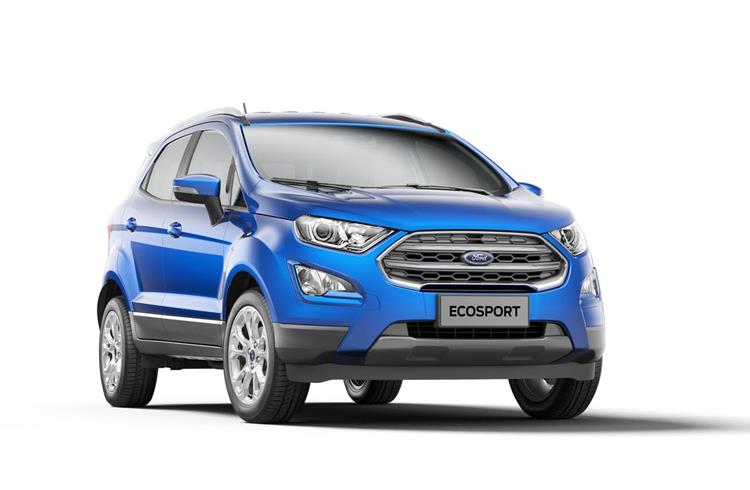 Ford expands EcoSport line-up with Titanium+ petrol variant with manual transmission