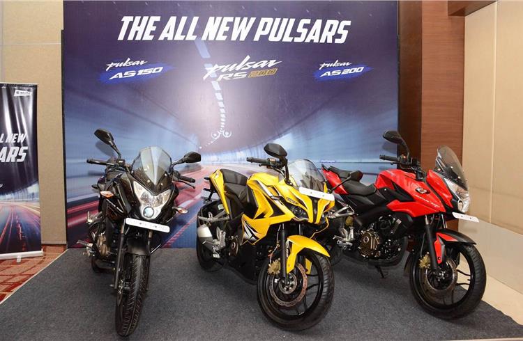 In the first four months of 2015, Bajaj Auto has rolled out 3 new Pulsars, and also the Platina ES and CT100.
