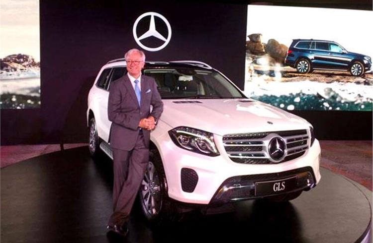 Mercedes-Benz GLS launched at Rs 80.38 lakh