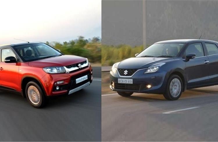 The Vitara Brezza has sold around 7,200 units while the Baleno has touched the 10,000 sales mark in the domestic market in May 2016.