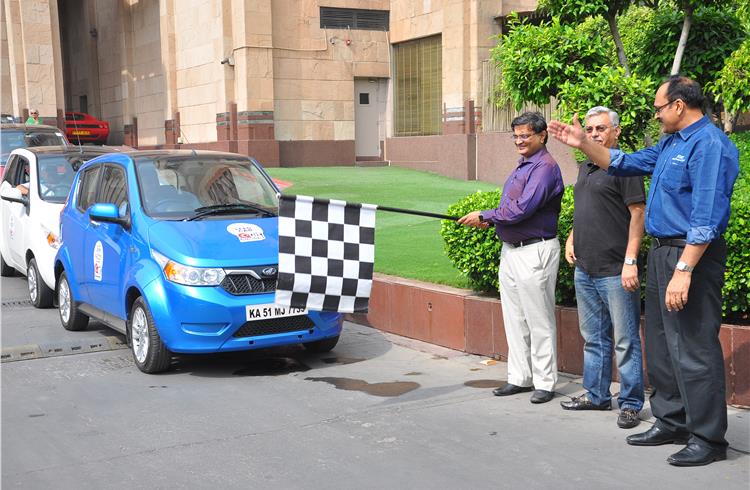 Mahindra Electric organised drives with its zero-emission cars in Delhi, Pune and Bangalore to spread awareness of greener motoring.