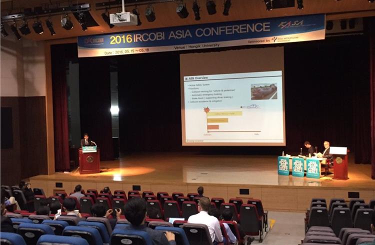 2016 IRCOBI Asia Conference in Seoul      Image Credits: Twitter