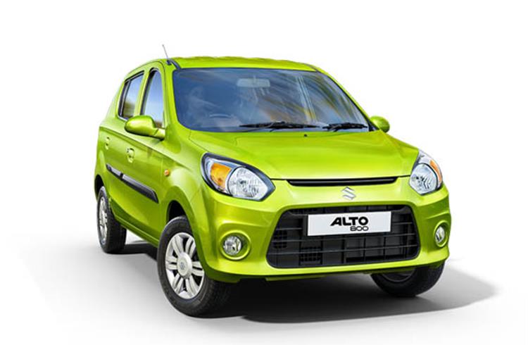 Maruti Suzuki launches facelifted Alto 800 at Rs 2.49 lakh