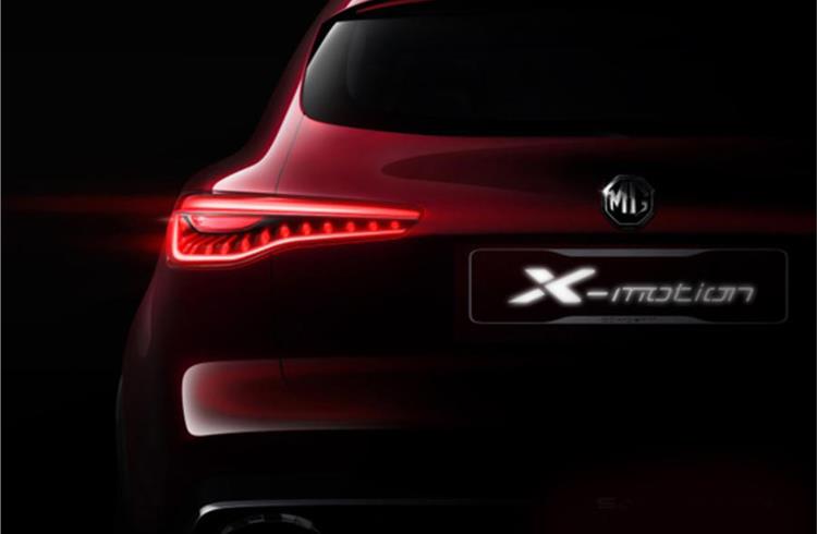 New MG X-Motion concept previews 2019 production SUV