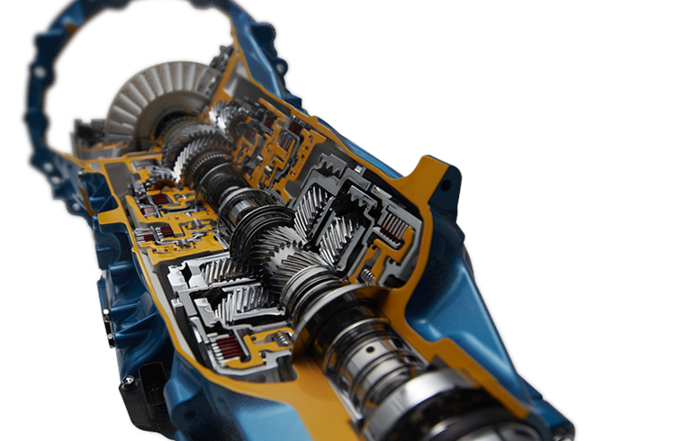 Aisin's RWD 10-speed automatic transmission for luxury passenger cars and sports cars