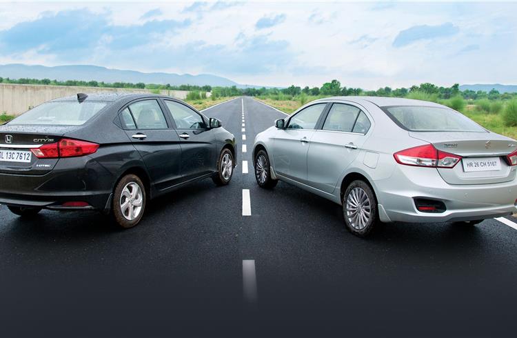 Maruti's Ciaz sold 6,345 units in October.