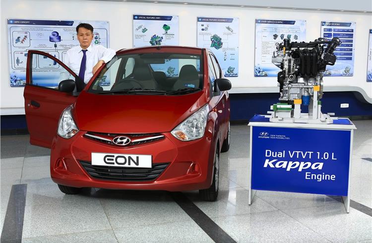Hyundai launches 1-litre Eon to take on Celerio, Datsun Go