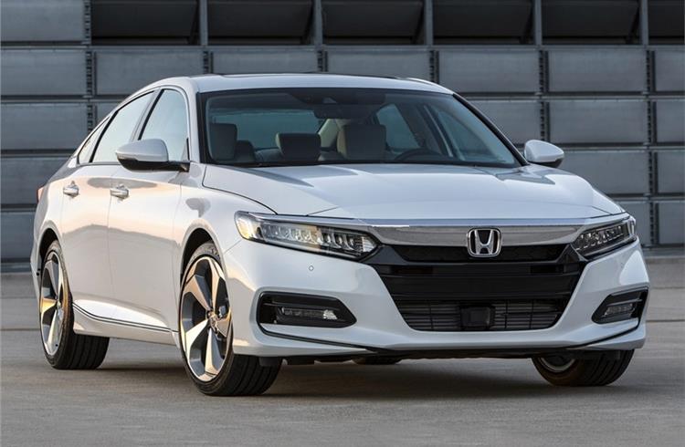 The recently unveiled tenth-generation Accord will come to India in 2020.