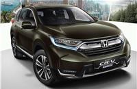 The new seven-seat CR-V will come to India next year.