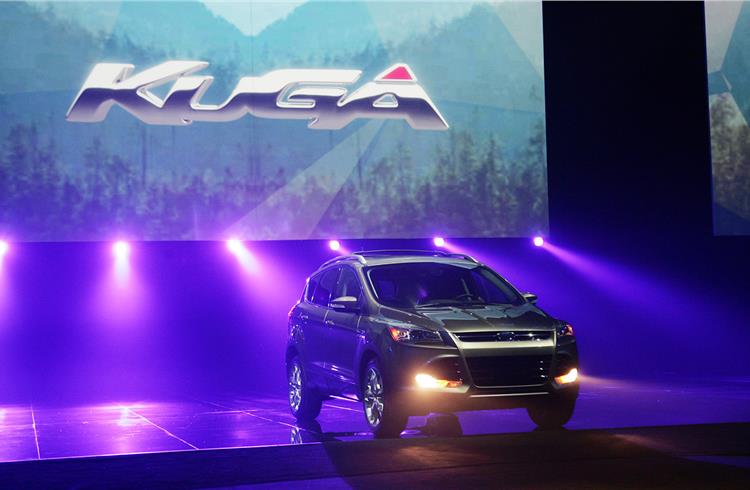 Monthly sales of the Kuga, EcoSport, Edge, Explorer and Everest totaled 37,411 vehicles, up 75 percent compared to January 2015.
