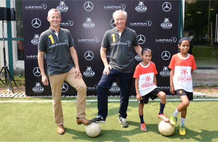 Mercedes-Benz teams up with Laureus to fund sports programme in India