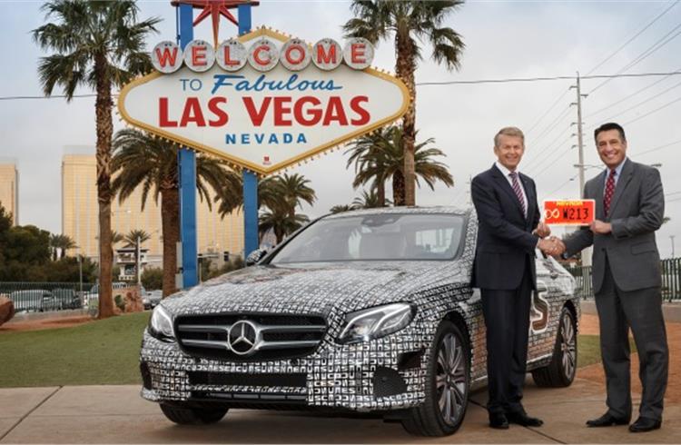 Mercedes-Benz E-Class bags test licence for autonomous driving in Nevada