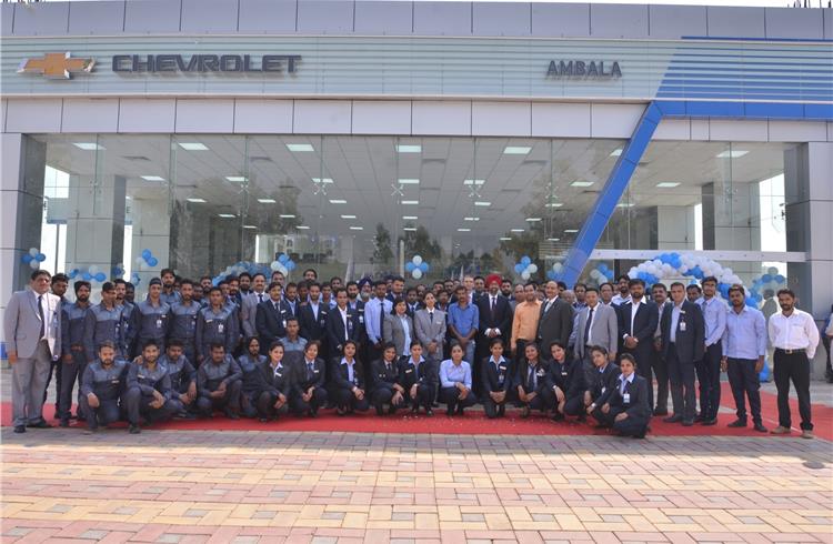 Chevrolet India expands its dealer network in Haryana