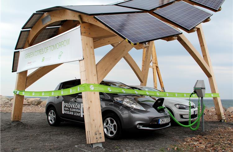Swedish company commercialises hybrid charging station