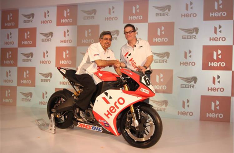Hero MotoCorp’s drive for high-end tech sees it take 49.2 percent stake in Erik Buell Racing