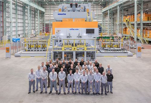 New extra large press starts production at Nissan Sunderland plant