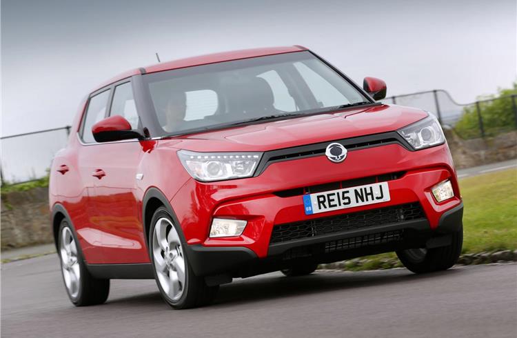 The SsangYong Tivoli continues to see demand.